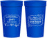 Personalized Baby Shower 32 oz Stadium Cups - Fish | 90075