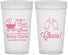 Personalized Baby Shower 32 oz Stadium Cups - Raise A Beer | 90081