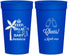 Personalized Baby Shower 32 oz Stadium Cups - Baby Monkey | 90082