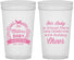 Personalized Baby Shower 32 oz Stadium Cups - Holiday | 90086