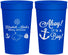 Personalized Baby Shower 32 oz Stadium Cups - Nautical Ahoy It’s A Boy | 90093