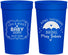 Personalized Baby Shower 32 oz Stadium Cups - April Showers May Babies | 90096