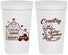 Personalized Baby Shower 32 oz Stadium Cups - Farm Tractor Country | 90102