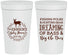 Personalized Baby Shower 32 oz Stadium Cups - Fishing Hunting | 90119