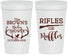 Personalized Baby Shower 32 oz Stadium Cups - Rifles Or Ruffles | 90122