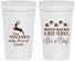 Personalized Baby Shower 32 oz Stadium Cups - Rifle Racks Deer Tracks | 90128