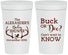 Personalized Baby Shower 32 oz Stadium Cups - Gender Reveal Buck Or Doe | 90131
