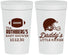 Personalized Baby Shower 32 oz Stadium Cups - Football Little Kicker | 90139