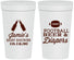 Personalized Baby Shower 32 oz Stadium Cups - Football Beer Diapers | 90148