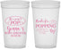 Personalized Baby Shower 32 oz Stadium Cups - Popping By | 90158