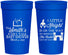 Personalized Baby Shower 32 oz Stadium Cups - Little Knight | 90175