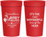 Personalized Baby Shower 32 oz Stadium Cups - Christmas | 90191