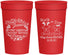 Personalized Baby Shower 32 oz Stadium Cups - Christmas Gender Reveal | 90193
