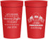 Personalized Baby Shower 32 oz Stadium Cups - Little Firecracker | 90198