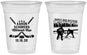Custom Bar Mitzvah 16 oz Soft Sided Clear Cups - 13th Birthday Hockey | 110007