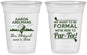 Custom Bar Mitzvah 16 oz Soft Sided Clear Cups - 13th Birthday Golf | 110010