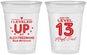 Custom Bar Mitzvah 16 oz Soft Sided Clear Cups - 13th Birthday Video Game | 110014