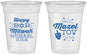 Custom Bar Mitzvah 16 oz Soft Sided Clear Cups - 13th Birthday Mazel Tov | 110017
