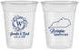Custom Wedding 16 oz Soft Sided Clear Cups - Kentucky | 116