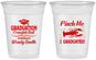 Custom Graduation 16 oz Soft Sided Clear Cups - Class Of 2027 Crawfish Boil | 130001