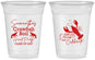 Custom Graduation 16 oz Soft Sided Clear Cups - Class Of 2027 Crawfish Boil | 130002