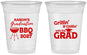 Custom Graduation 16 oz Soft Sided Clear Cups - Class Of 2027 Bbq | 130007