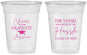 Custom Graduation 16 oz Soft Sided Clear Cups - Class Of 2027 Tassel Hassel | 130010
