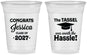 Custom Graduation 16 oz Soft Sided Clear Cups - Class Of 2027 Tassel Hassel | 130012