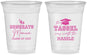 Custom Graduation 16 oz Soft Sided Clear Cups - Class Of 2027 Tassel Hassel | 130014