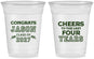 Custom Graduation 16 oz Soft Sided Clear Cups - Class Of 2027 Last Four Years | 130036