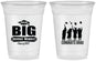 Custom Graduation 16 oz Soft Sided Clear Cups - Class Of 2027 Dream Big | 130039