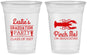 Custom Graduation 16 oz Soft Sided Clear Cups - Class Of 2027 Crawfish Boil | 130042