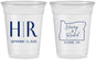 Custom Wedding 16 oz Soft Sided Clear Cups - Oregon | 136