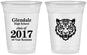 Custom Class Reunion 16 oz Soft Sided Clear Cups - Class Of 2017 10 Year | 140000