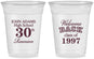 Custom Class Reunion 16 oz Soft Sided Clear Cups - Class Of 1997 30 Year | 140007