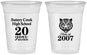 Custom Class Reunion 16 oz Soft Sided Clear Cups - Class Of 2007 20 Year | 140016