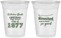 Custom Class Reunion 16 oz Soft Sided Clear Cups - Class Of 1977 50 Year | 140029