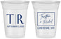Custom Wedding 16 oz Soft Sided Clear Cups - Wyoming | 149
