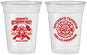 Custom Retirement 16 oz Soft Sided Clear Cups - Firefighter | 150015