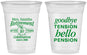 Custom Retirement 16 oz Soft Sided Clear Cups - Teacher | 150020