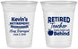 Custom Retirement 16 oz Soft Sided Clear Cups - Teacher | 150022