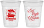 Custom Family Reunion 16 oz Soft Sided Clear Cups - Bbq Eat Drink Reunite | 160000