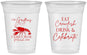 Custom Family Reunion 16 oz Soft Sided Clear Cups - Crawfish Boil | 160007