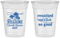 Custom Family Reunion 16 oz Soft Sided Clear Cups - Beach Reunited | 160010