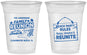 Custom Family Reunion 16 oz Soft Sided Clear Cups - Beach Reunite | 160011