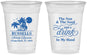 Custom Family Reunion 16 oz Soft Sided Clear Cups - Sun Sand Drink Beach | 160015