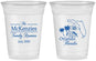 Custom Family Reunion 16 oz Soft Sided Clear Cups - Orlando Florida | 160035