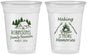 Custom Family Reunion 16 oz Soft Sided Clear Cups - Camping | 160046