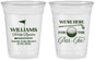 Custom Family Reunion 16 oz Soft Sided Clear Cups - Golf | 160047
