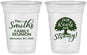 Custom Family Reunion 16 oz Soft Sided Clear Cups - Our Roots Are Strong | 160051